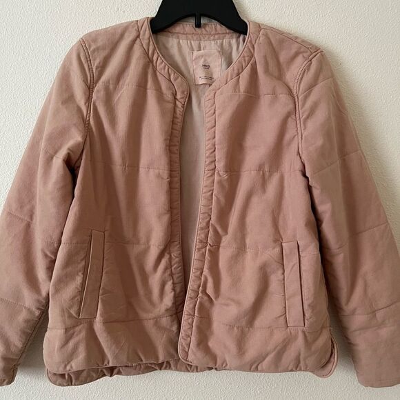 Mango Casual open front Women cotton Jacket M - Picture 2 of 6